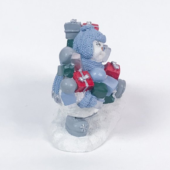 Snowbuddies Vintage Figurine Snowman and Santa - Picture 7 of 8